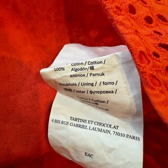Tartine et Chocolat size 6 girls dress